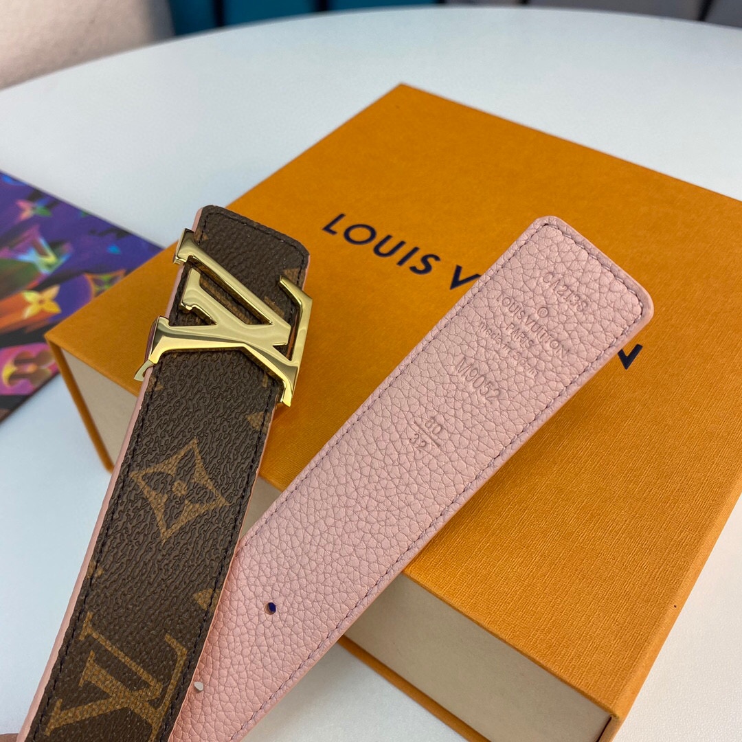 Louis Vuitton LV Iconic Reversible Belt Monogram Canvas, LV Women Belt