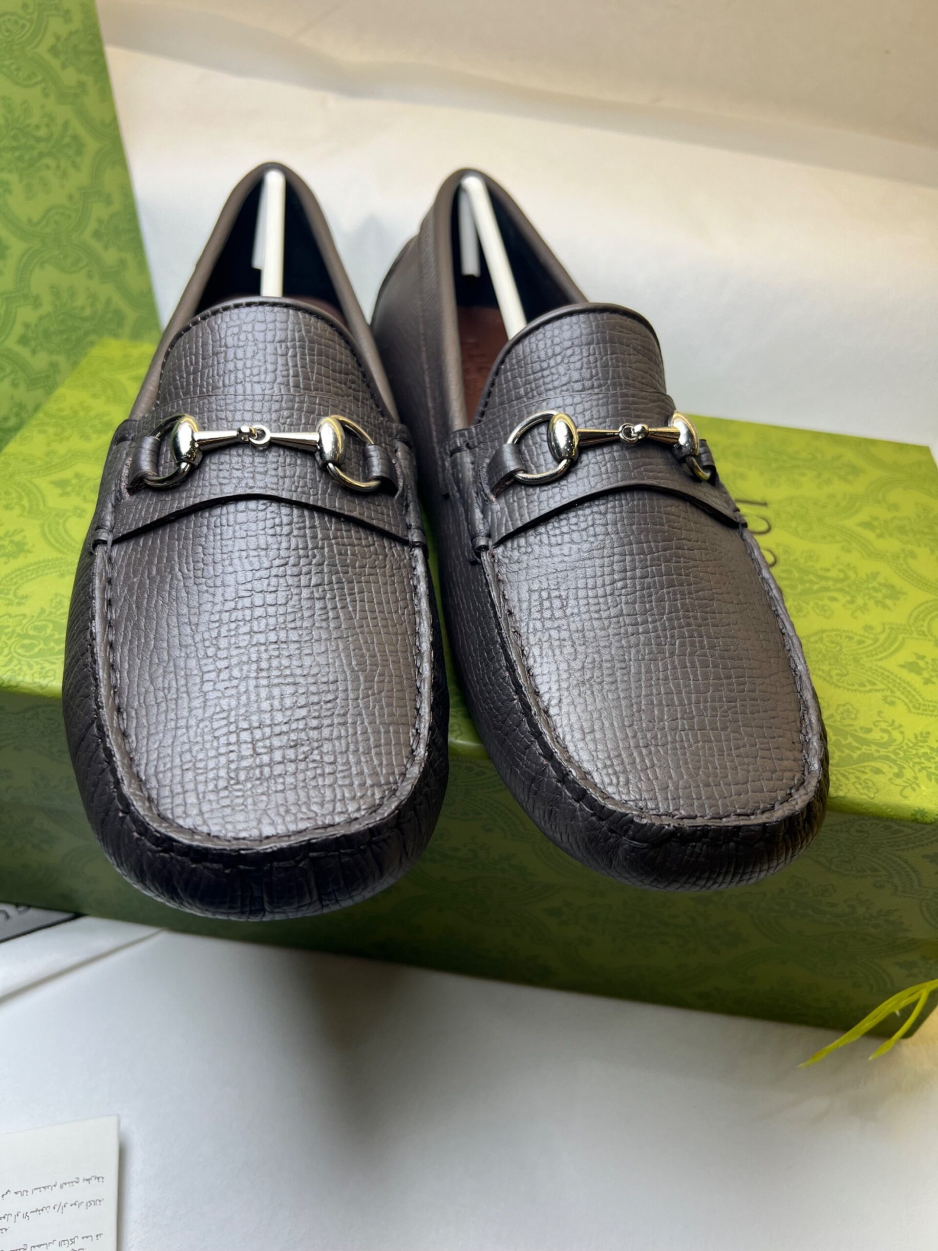 VELLAPAIS Bergamot Horsebit Driver (Men)